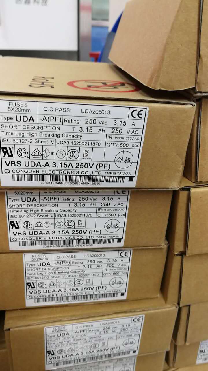 5*20mm t3.15a 3150ma 250v hidas aksiaalinen sulakeraamiputki johdolla 5*20 t3.15a 3150ma 250v hidas sulake