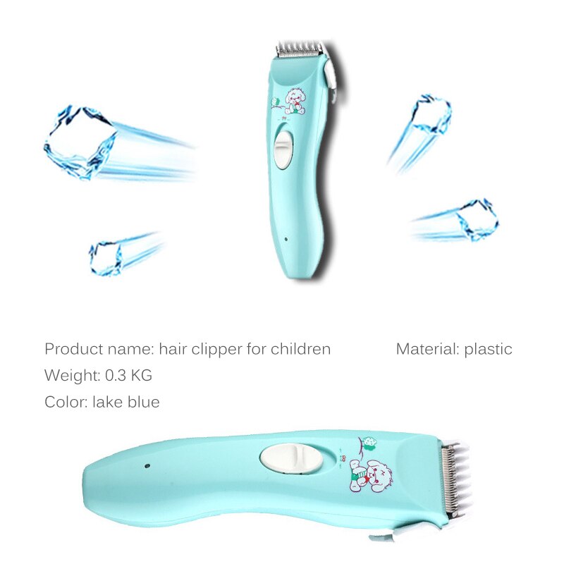 Baby Haar Trimmer Baby Haar Haarschneidemaschine freundlicher USB Ladegerät Wasserdichte Baby-haarschneidemaschine Baby Pflege Haarschneidemaschine Elektrische Keramik Haar Schermaschinen