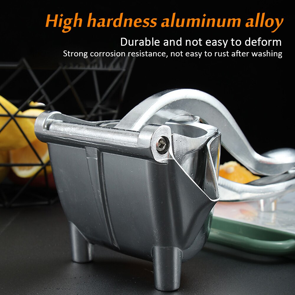 Aluminum Alloy Manual Juicer Hand Pressure Fruit Squeezer Pomegranate Orange Lemon Sugar Cane Juice Kitchen Juice Tool