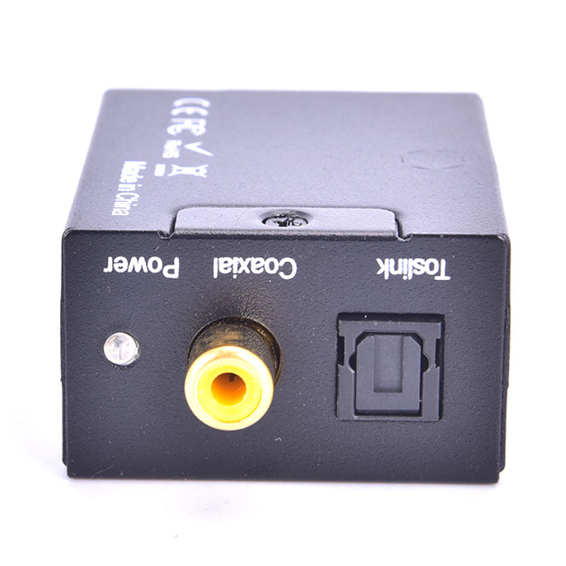 Digitale Analoge Audio Converter Optical Fiber Toslink Coaxiale Atv Dac Versterker