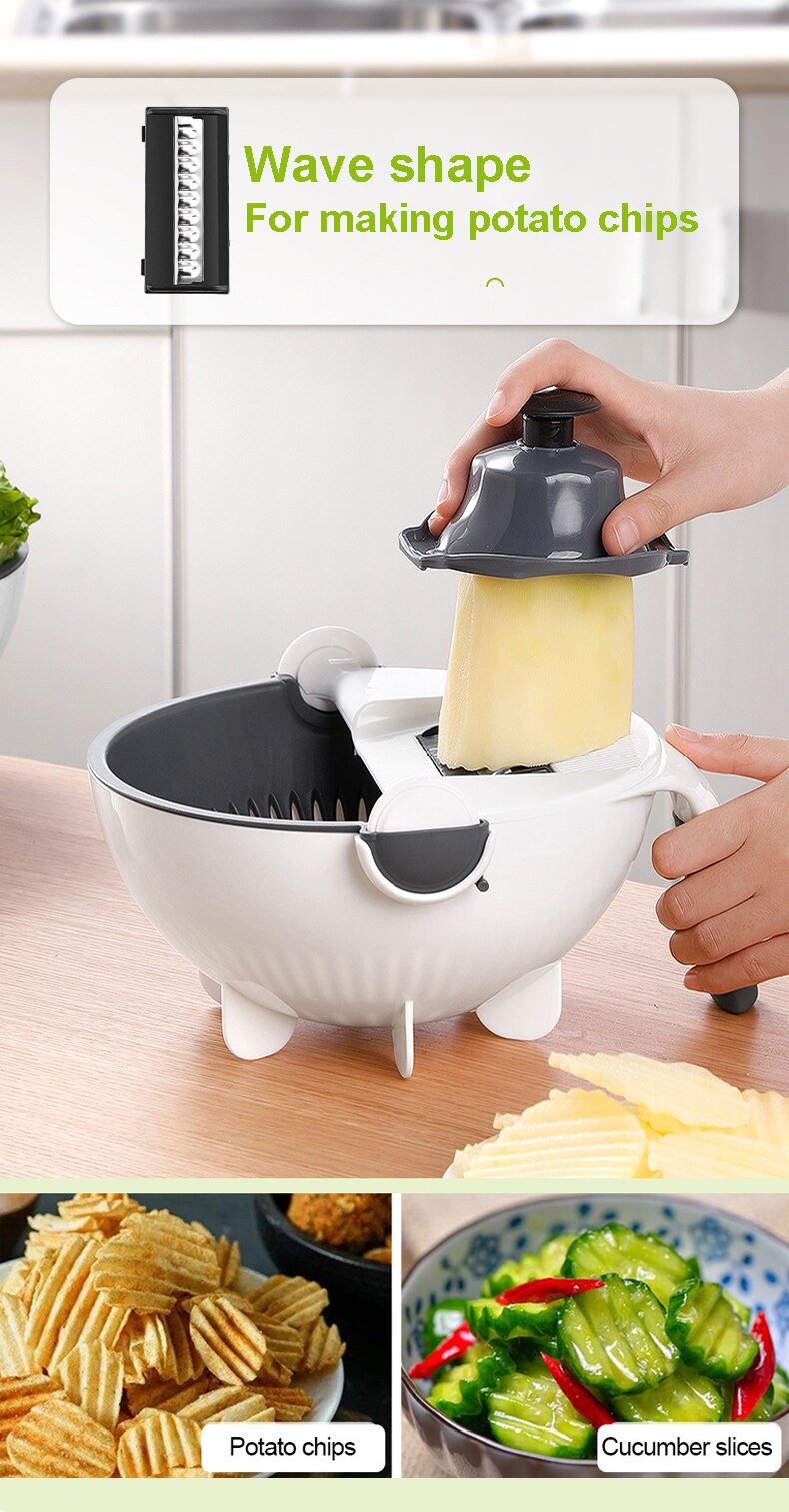 Kitchen Accessories Gadgets Vegetable Cutter Mandoline Slicers Shredders Choppers Graters Kitchen Supplies Tools Things