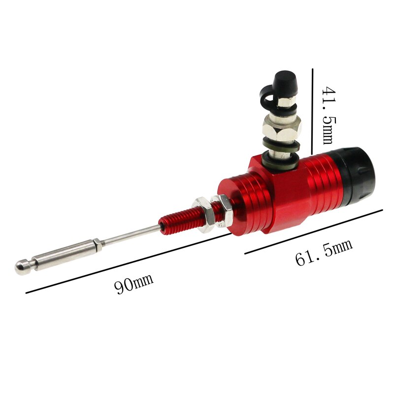 MoFlyeer Motorcycle Hydraulic Clutch Master Cylinder Rod Brake Pump Aluminum Alloy System Performance Efficient Transfer Pump
