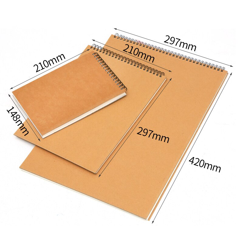 A3/A4/A5 30Sheets Sketch Book For Drawing Painting Cattle Card Sketch Paper Book School Supplies Stationery