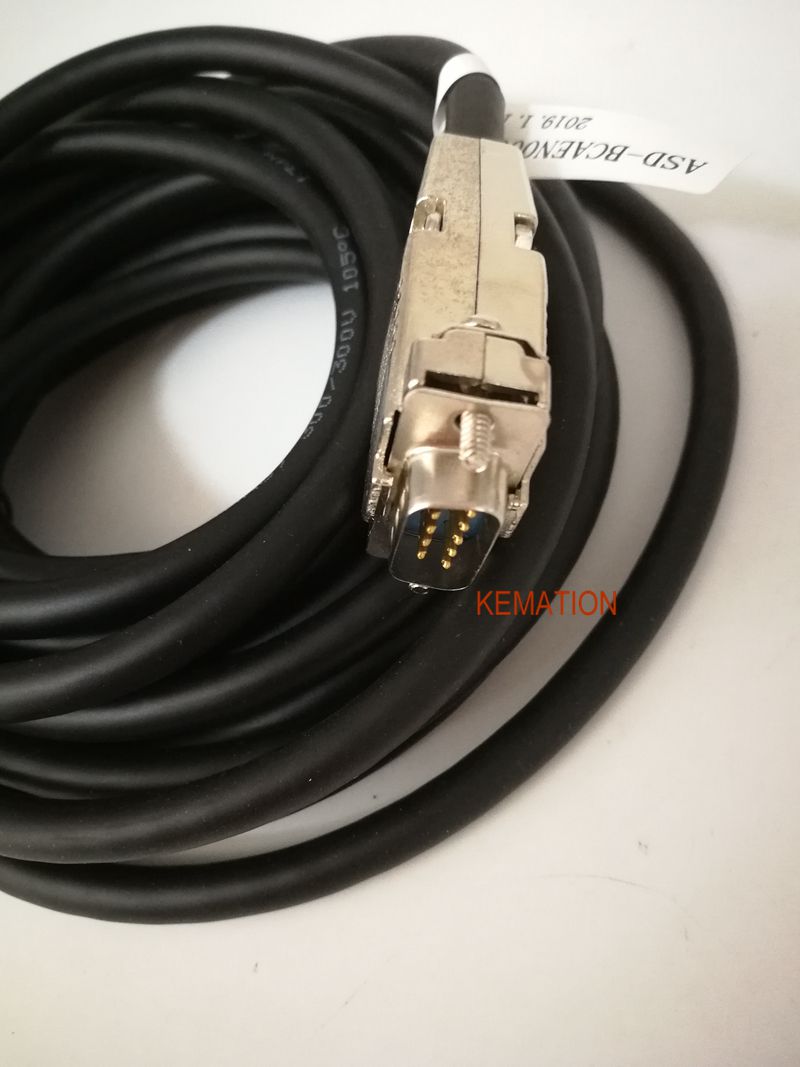 ASD-BCAEN0005 OEM Compatible Delta ASD-B2 0.1-3KW Encoder Cable 5 Meter ASDBCAEN0005 ASD BCAEN0005