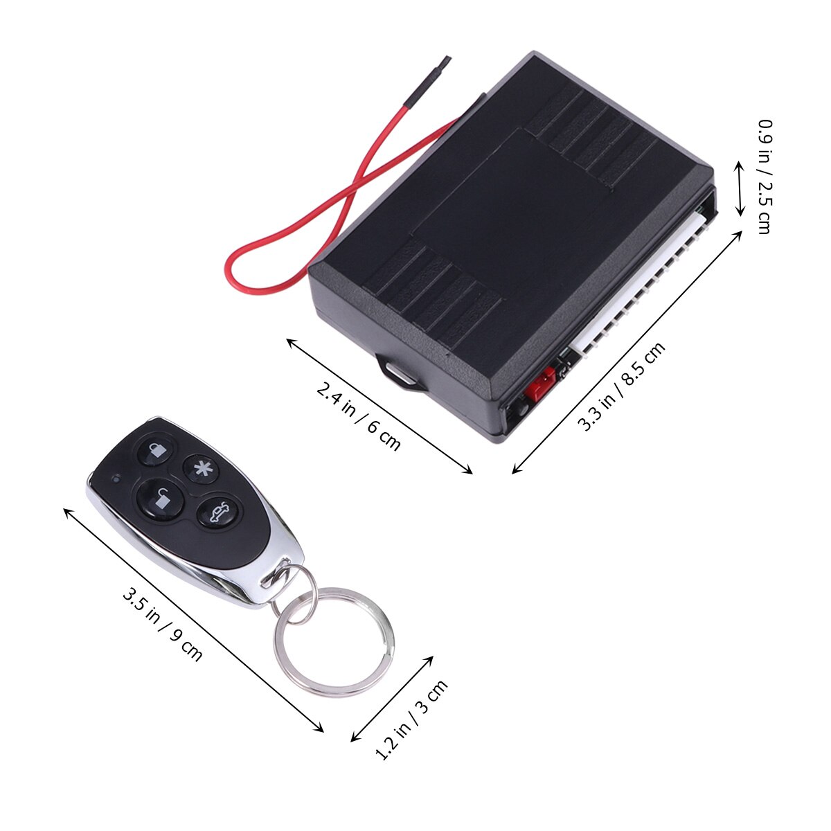 Key Activated Keyless Access Ignition Preheating System Remote Starter A35