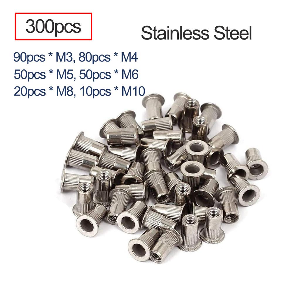 Lot De Boulons à Tête Hexagonale Borgne En Inox 304 - M2 M2.5 M3 M4 M5 M6 - Neuf