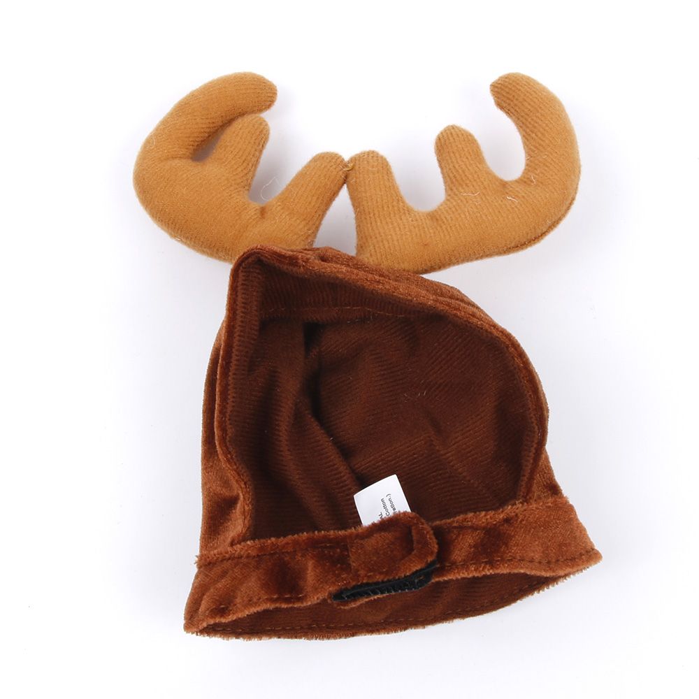 Huisdier Kat Hond Cap Hoed Voor Puppy Teddy Dier Shapeshift Christmas Reindeer Kostuum