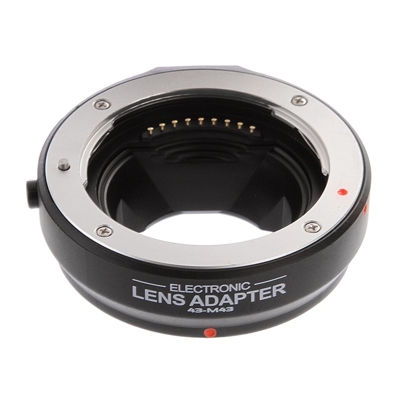 Auto Focus Lens Mount Adapter Ring for Four Thirds 4/3 Lens for Olympus OM-D E-M1 for Panasonic Mini 4/3 MMF3 Mount Camera