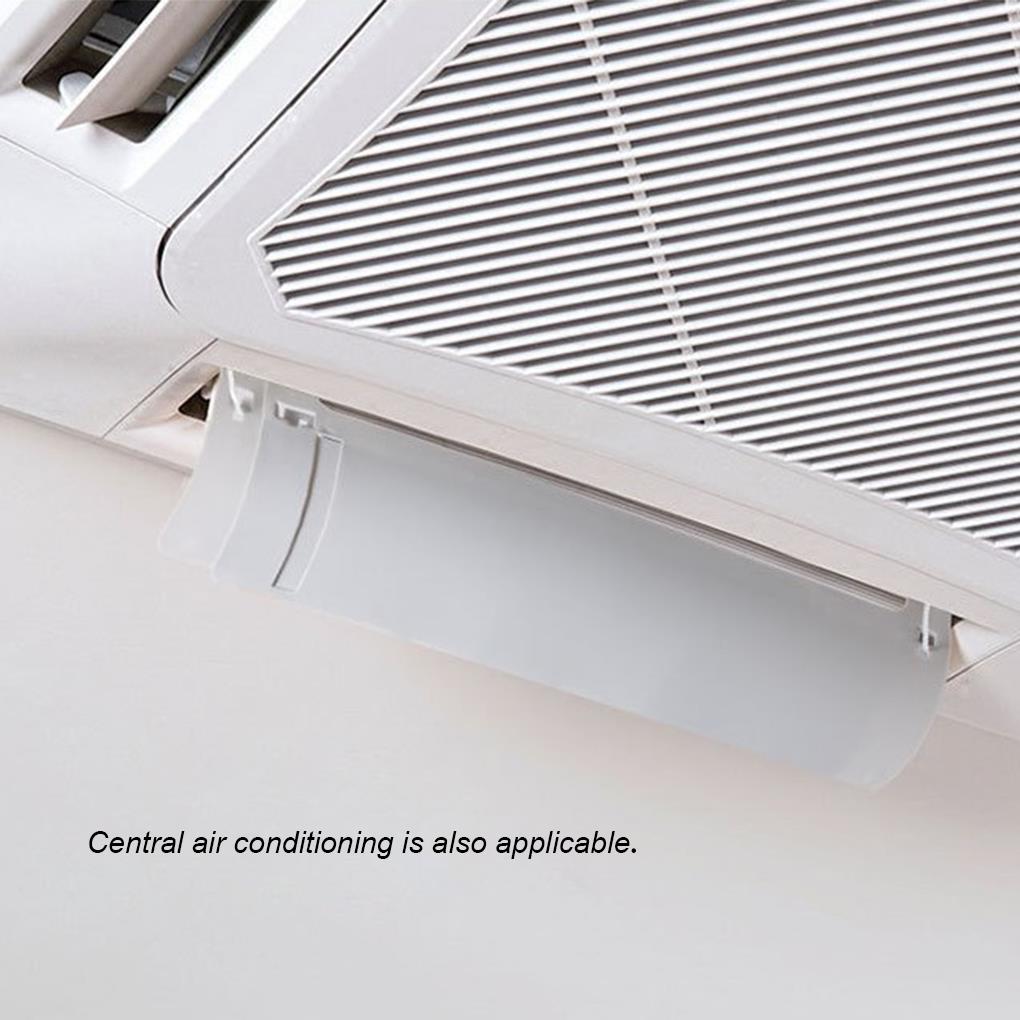 Skalowalna wisząca klimatyzacja szyba przednia regulowana anty-bezpośredni dmuchanie deflektor powietrzny przegroda klimatyzacji domowej