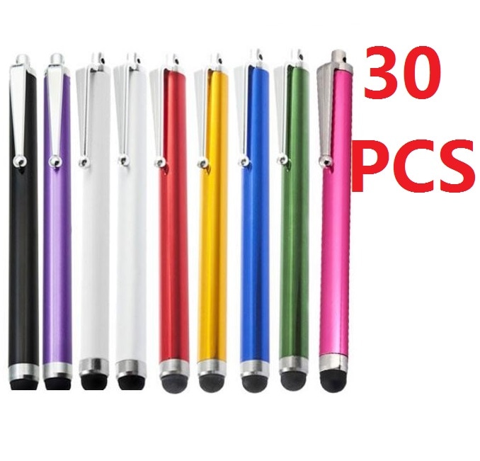 bolígrafo con pantalla táctil Stylus de 30 piezas para IPhone Ipad para Samsung Huawei Xiaomi OPPO Vivo, bolígrafo con pantalla táctil