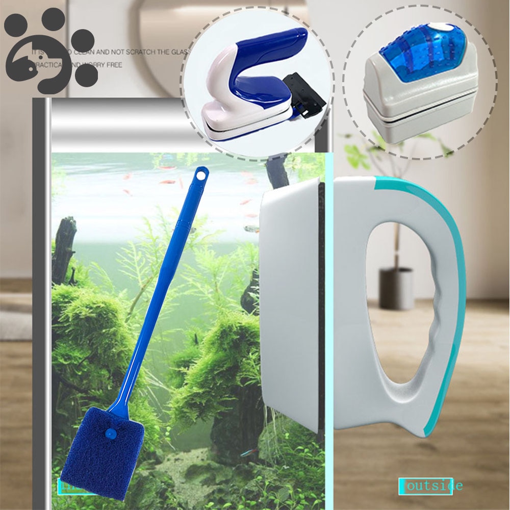 Magnetische Aquarium Borstel Aquarium Accessoires Decoratio Cleaner Drijvende Clean Aquarium Aquarium Glas Gereedschappen Schoon AA0050