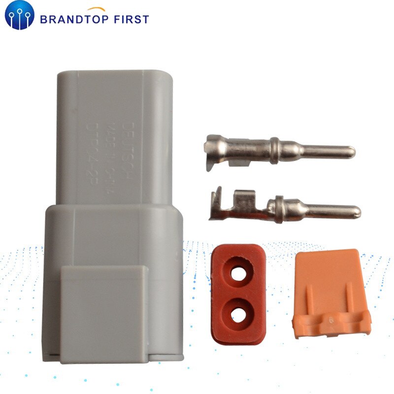 2 Pin DTP Series Male Female Waterproof Electrical Auto Connector DTP06-2S DTP04-2P for Deutsch