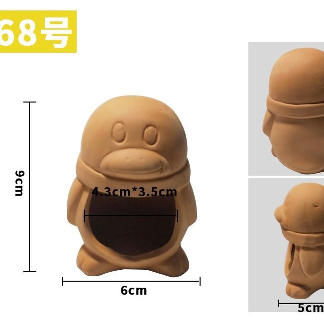 Akwarium mini ceramiczne zbiorniki ryby krewetki dom gniazdo tarło hodowla jaskinia glina garnki ozdoba robić akwarium ozdoby ozdoby: 68