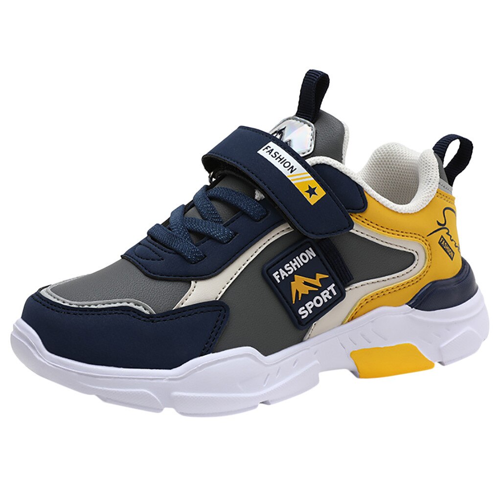 Big Size Children's Shoes Rubber Sole Handmade Casual Sneaker Lightweight Shoes Kids Young Comfortable Wal