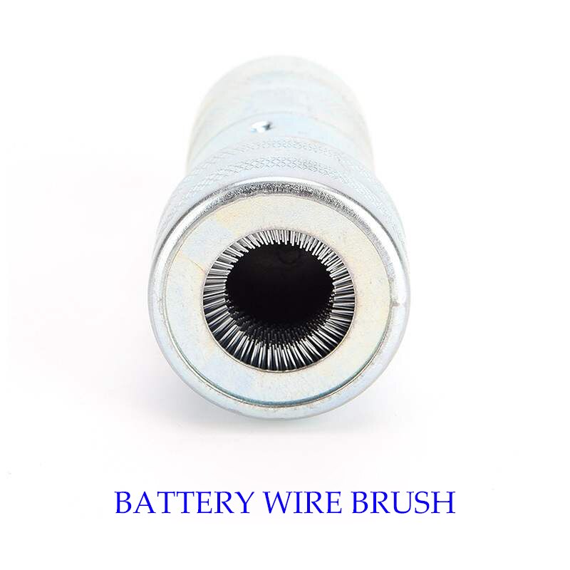 Car Battery Brush Post Terminal Cleaner Kit Wire Battery Brush Dirt Corrosion Brush Hand Clean Tool Universal