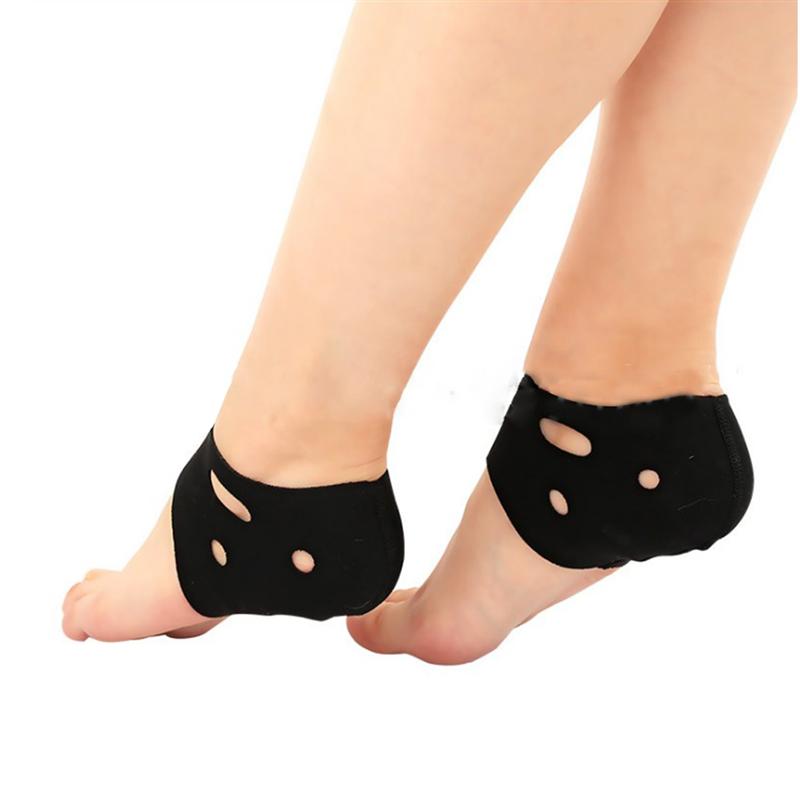 2Pcs Heel Warm Protector Insole Orthotic Plantar Fasciitis Therapy Wrap Heel Foot Pain Arch Support Ankle Brace