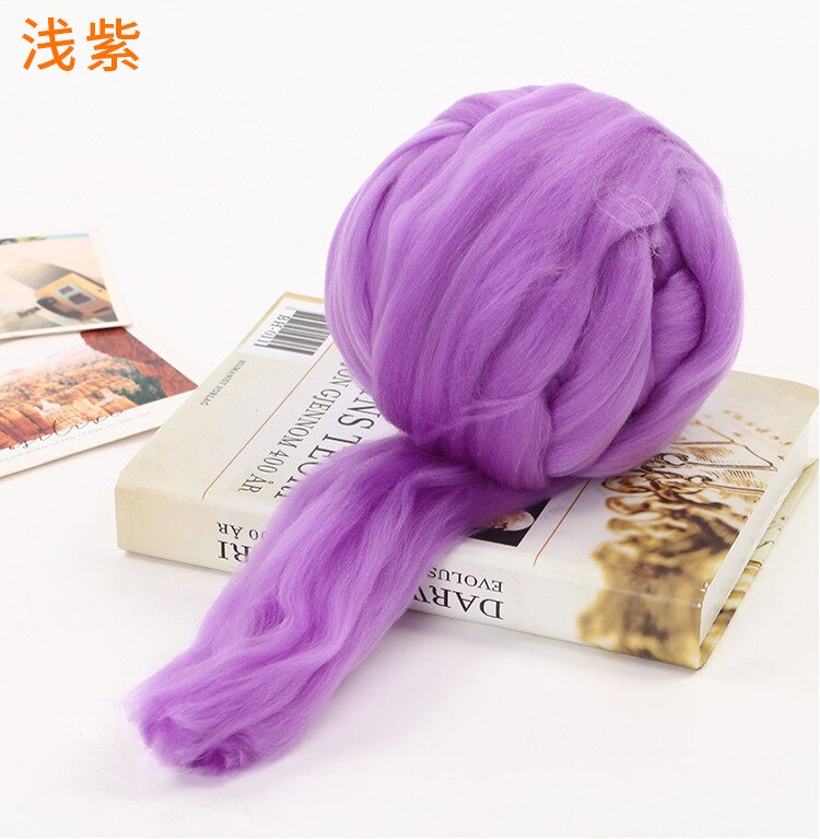 Fil de laine scandinave super épais, 1KG, fil de laine tricoté à la main, pour bricolage, couverture tricotée à la main, tapis pour animaux de compagnie, fil de tricot au crochet: 8