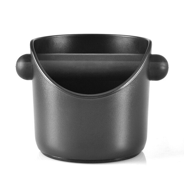 MORAINJAY Silicone Coffee Knock Box – 6” Square Espresso Grounds Container, Dishwasher Safe, Non-Slip Base