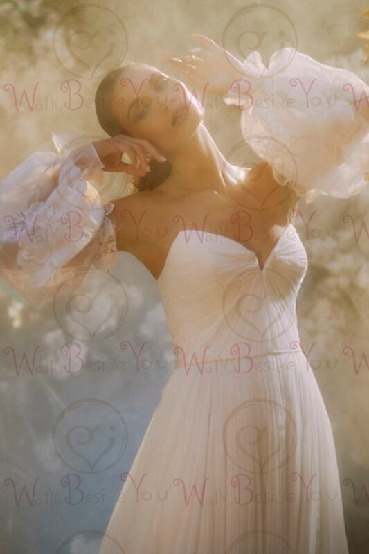 Bolero de encaje con mangas de Organza para mujer, ropa de de boda, capa, encogimiento de hombros