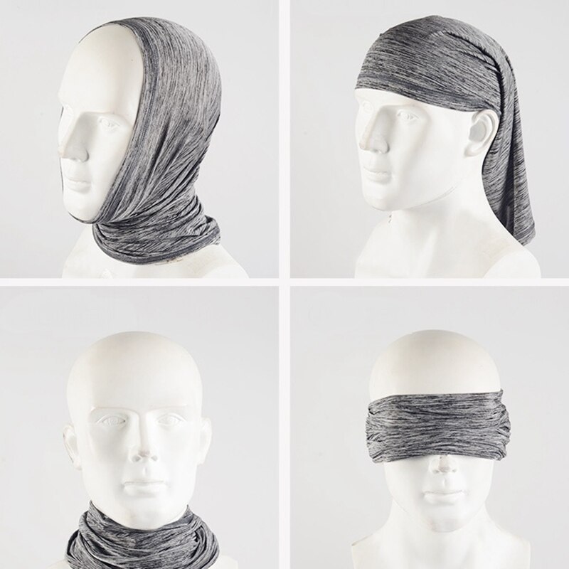 4 piezas de protección solar y antipolvo, mascarilla facial de verano, pañuelo para la cabeza, pasamontañas, casco para pesca, senderismo