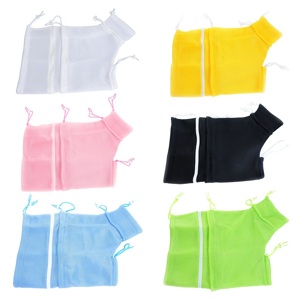 Sac de bain multifonction en Polyester | Épais, détachable anti-rayures, sacs de lavage pour toilettage des chats d'animaux
