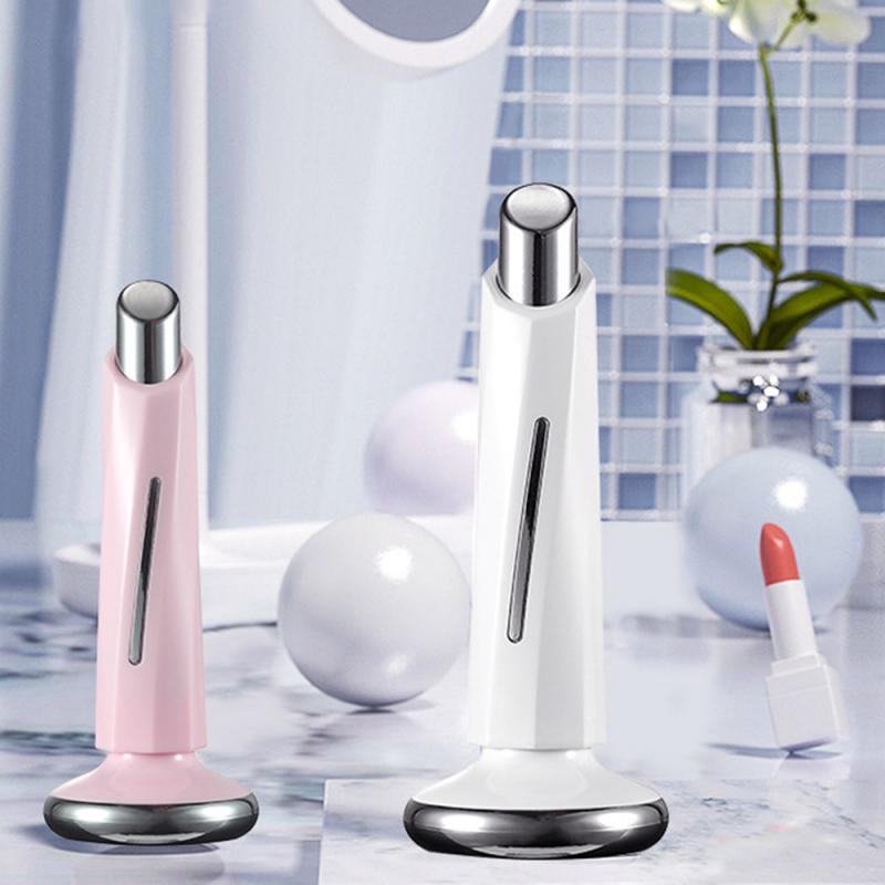 Lápiz eléctrico para masaje de ojos, Mini lápiz facial portátil de círculo oscuro, vibración, cara delgada, palo mágico, bolsa, dispositivos de belleza para ojos