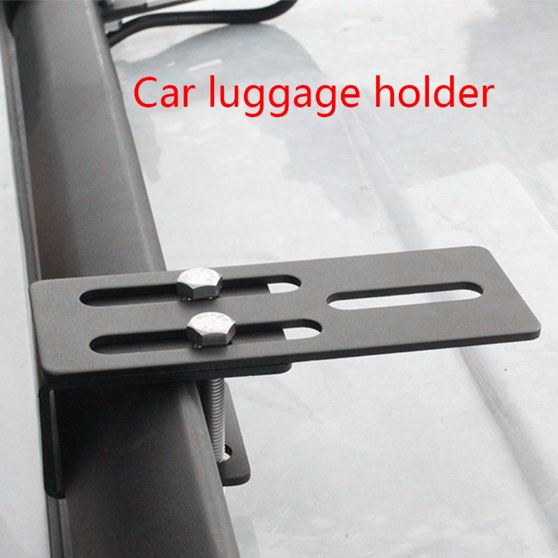 Porte-bagages universel pour voiture, 2 pièces, support de montage de barre de lumière de toit SUV