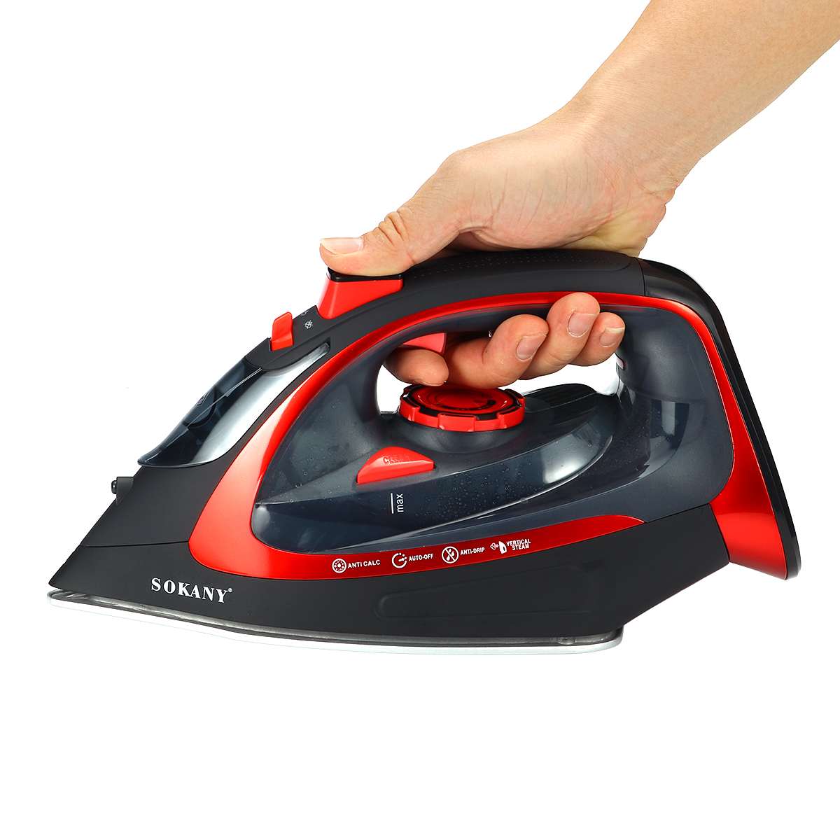 Elektrische Stoomstrijkijzer 2400W 220V Draadloze Oplaadbare Spray Stoomstrijkijzer Kleren Strijken Stoomboot Multifunctionele Verstelbare 9518