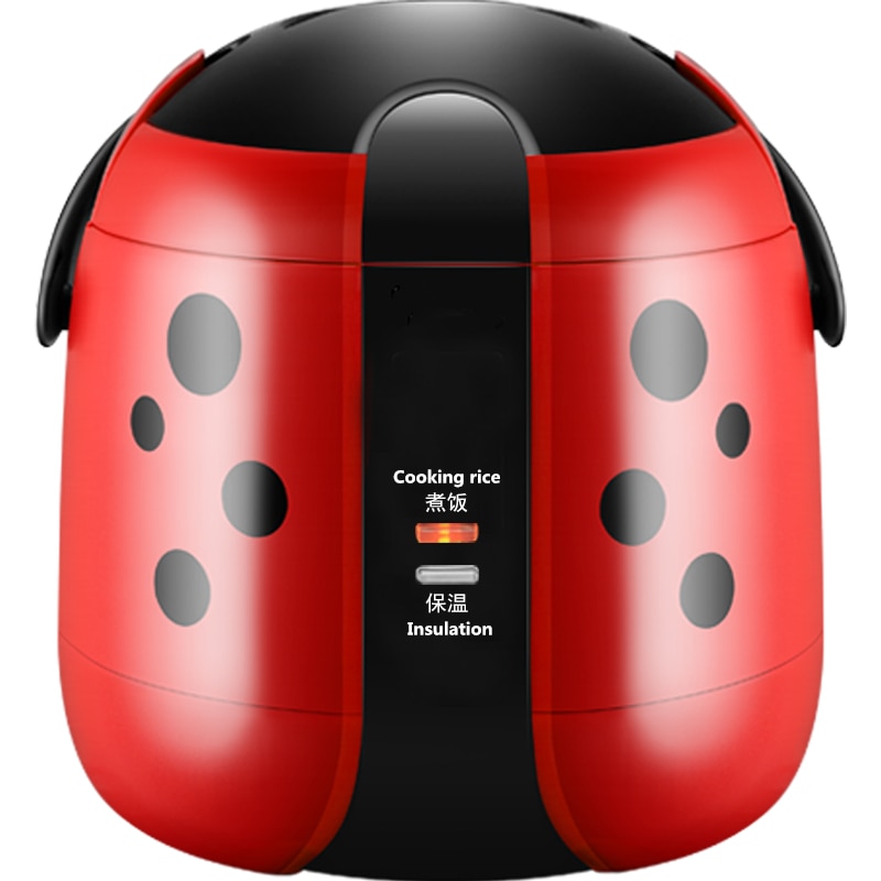 Single rice cooker mini cartoon travel 1.2l portable rice cooker