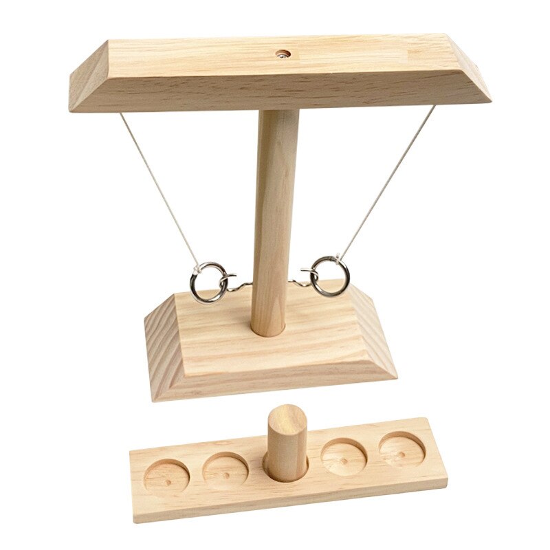 Ring Werfen Spiel Neue Partei Spielzeug Freizeit Industriellen Stil Bar Trinken Einkaufen Handgemachte Holz schnelllebigen Interaktive Spiel Für Riegel Heimat