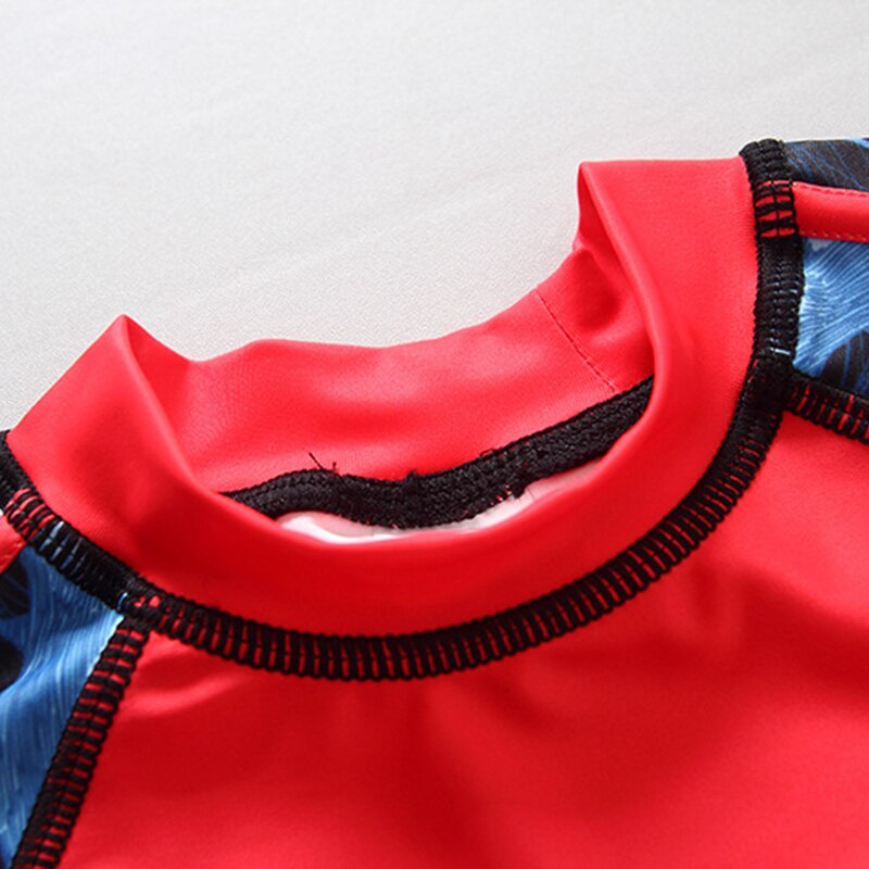 Swimwear for Kids Boys Children's Swimsuit for Boy Shark Print Long Sleeves Sun UV Protection 3 Pieces Child Bathing Clothes