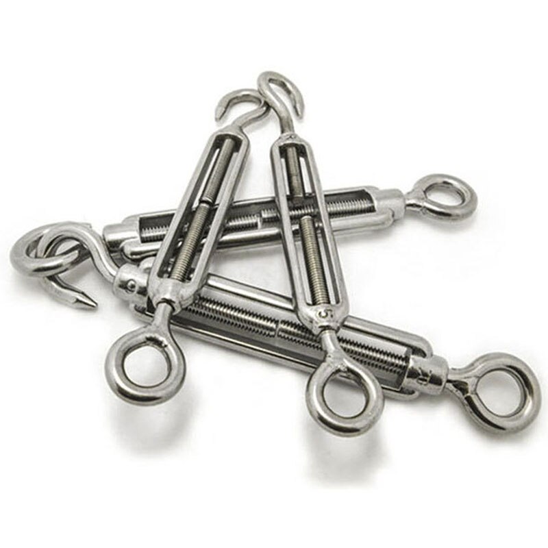 M4 M5 M6 M8 M10 M12 M14 M16 Eye & Eye 304 Stainless Steel Turnbuckle