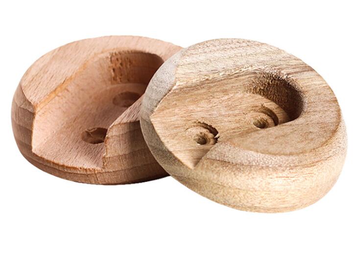 Barra de madera de haya para armario, armario colgante de madera maciza, barra transversal fija