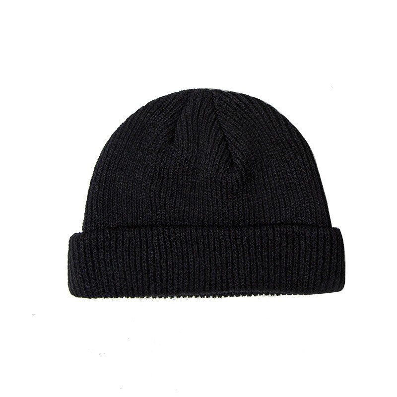 Solide strick kappe männer Frauen Mütze Ski stricken Deckel Hüfte-hüpfen Winter Warme unisex Wolle Hütte Winter Hüte Für Frauen