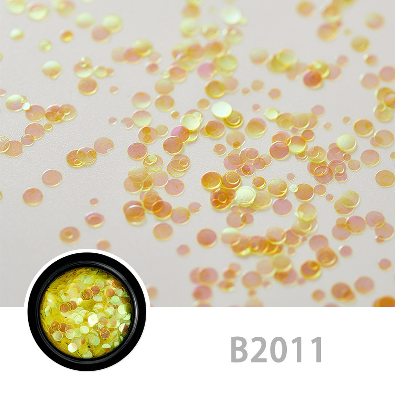 12 couleurs paillettes ongles strass petites perles irrégulières manucure 3D Nail Art décoration dans les accessoires de roue