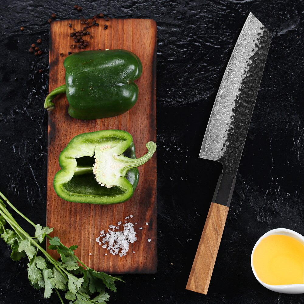 Handmade Clad Steel Japanese Kitchen knives Chef Knife Nakiri Knife Meat Cleaver Sushi Knife Utility Knives Cutter