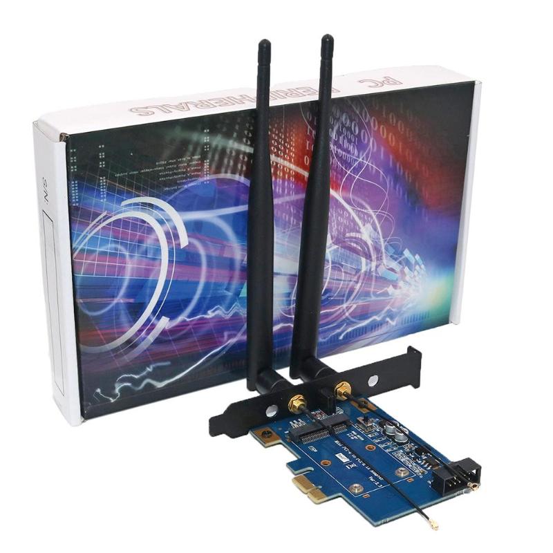 mini PCI-E per mini PCI esprimere 1x Connettore Scheda Adattatore per la Connessione WiFi 3G 4G Supporto per i moduli HSPA modem GPS 4G WiMAX e LTE