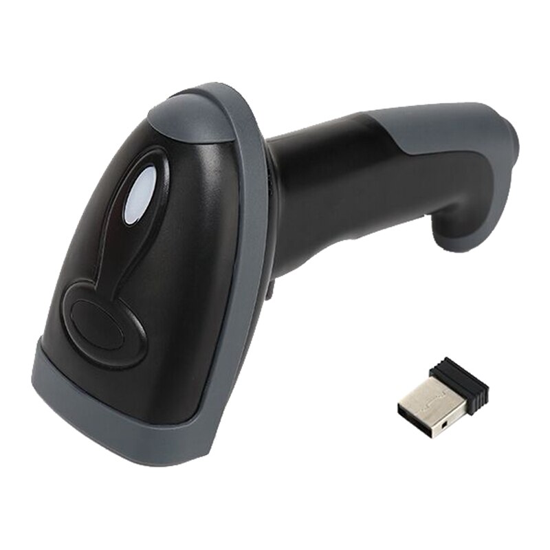 XT6102 2.4G Wireless 1D Barcode Scanner Portable 1D Code Multifunction Handheld QR Reader: Default Title