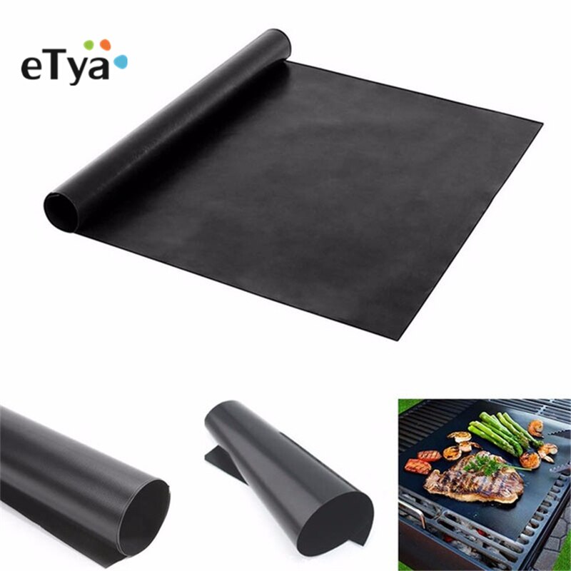 1Pcs Bbq Matten Churrasco Gereedschap Non Stick Bakmat Herbruikbare Barbecue Pad Vel Bakken Koken Tools Keuken Accessoires