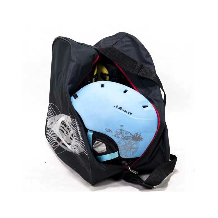 Tyk is ski sne støvler taske skate hjelm bærbar bæretaske skulder skridsikker til snowboard tilbehør sort