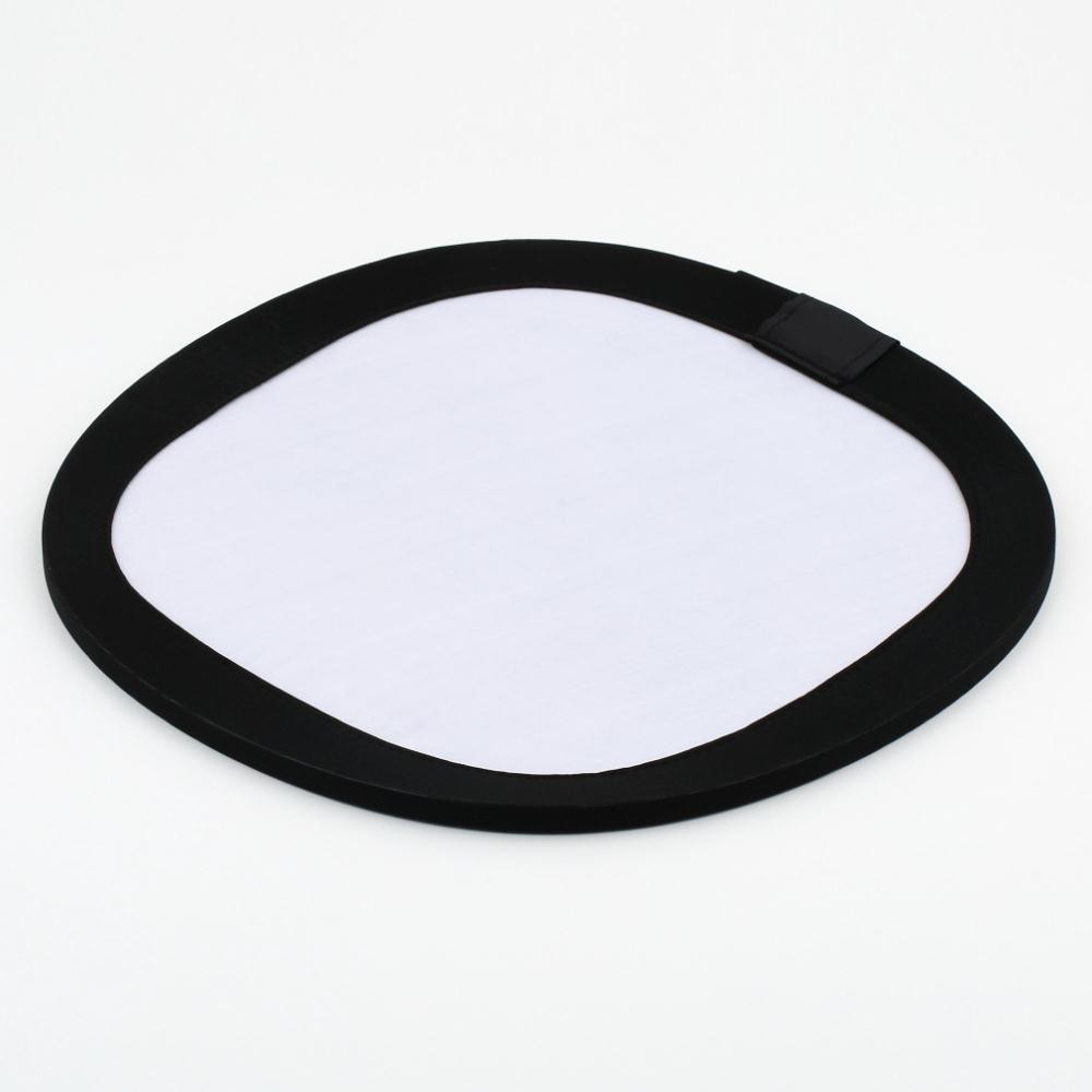 12'' Inch 30CM 18% Foldable Grey Card Reflector White Balance Double Face Focusing Board With Carry Bag