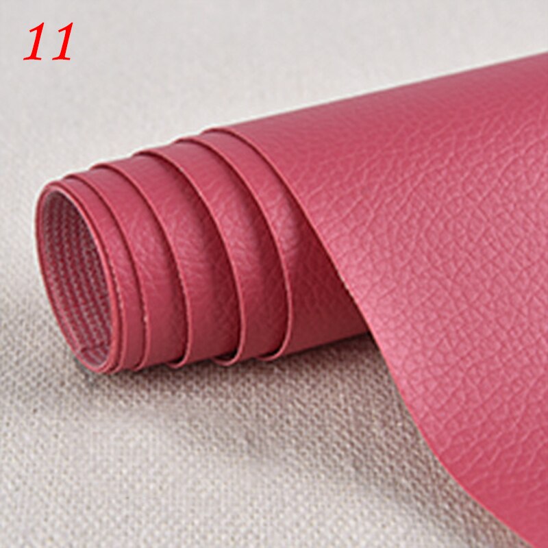 50X135Cm Leer Stof Zelfklevende Fix Reparatie Patch Sticker Voor Sofa Auto Zak Diy Craft Faux litchi Pu Leer Stof: 11