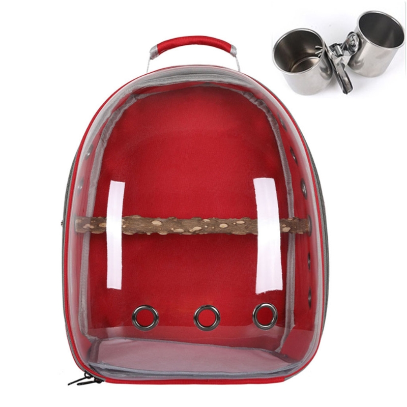 Kat Hond Rugzak Huisdier Papegaai Carrier Bag Transparante Capsule Rugzak Voor Wandelen
