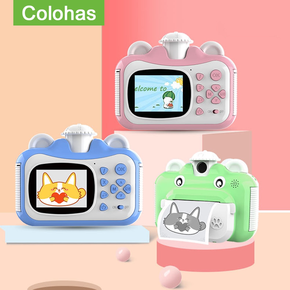 Instantane Camera Speelgoed Voor Kinderen Meisjes Kinderen Digitale Video Camera Christmas Brithday Kids Instant Camera Printer