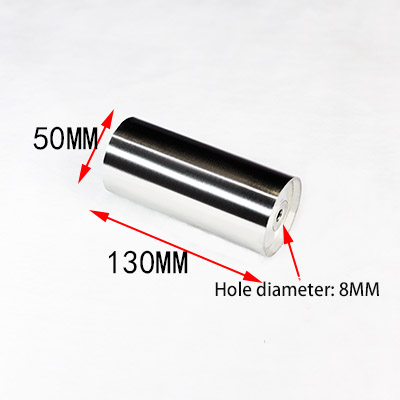 Hifi Luidspreker Subwoofer Versterker Amp Decoder Frame Rack Accessoires Apparatuur Schokdemper Kolom Voet Voeten Nagel Pad: 4PCS Silver 130MM