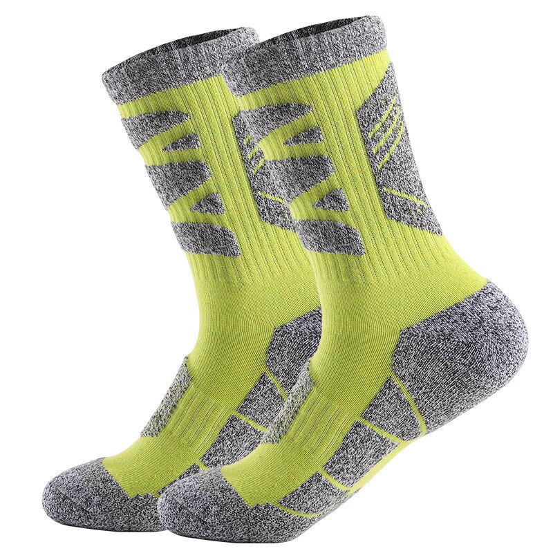 Neue Frauen Baumwolle Dicker Atmungsaktiv Warme Laufschuhe Socken Wicking Schweiß Klettern Wandern draussen Sport Socken