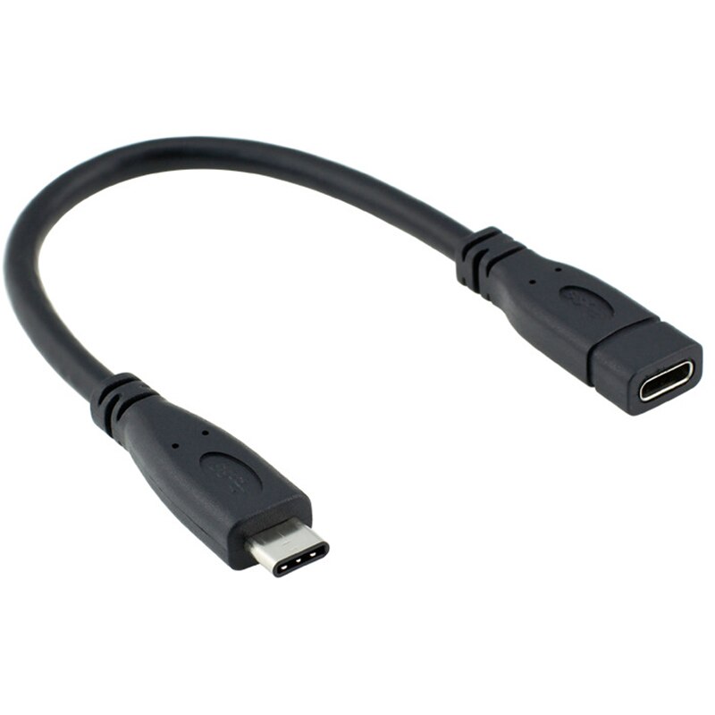 Kabel Przedłużający USB-C Męski na Żeński 3.1 Gen 2 - 0.25m do 2m - Obsługa Wideo DP