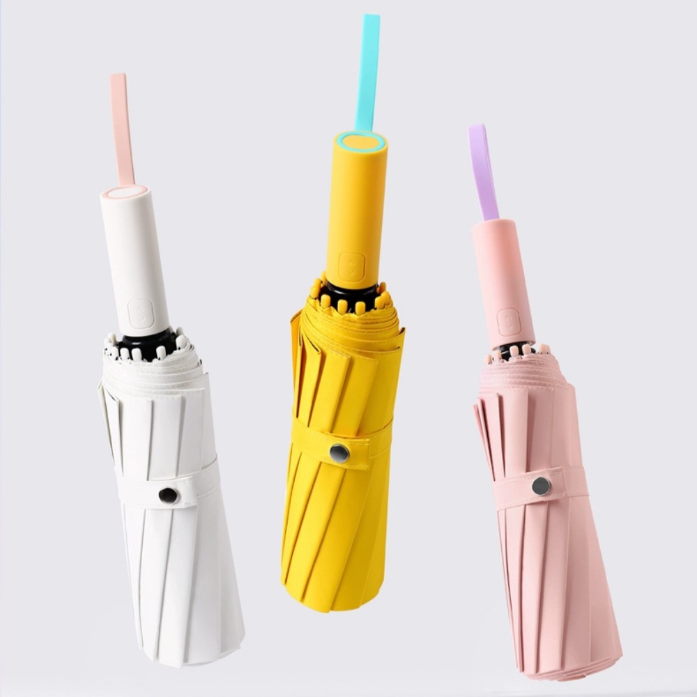 72 Bone Fully Automatic Umbrellas Reinforced UV Protection Umbrella Double Person Sunscreen Umbrellas Men'S Durable Rain Gear