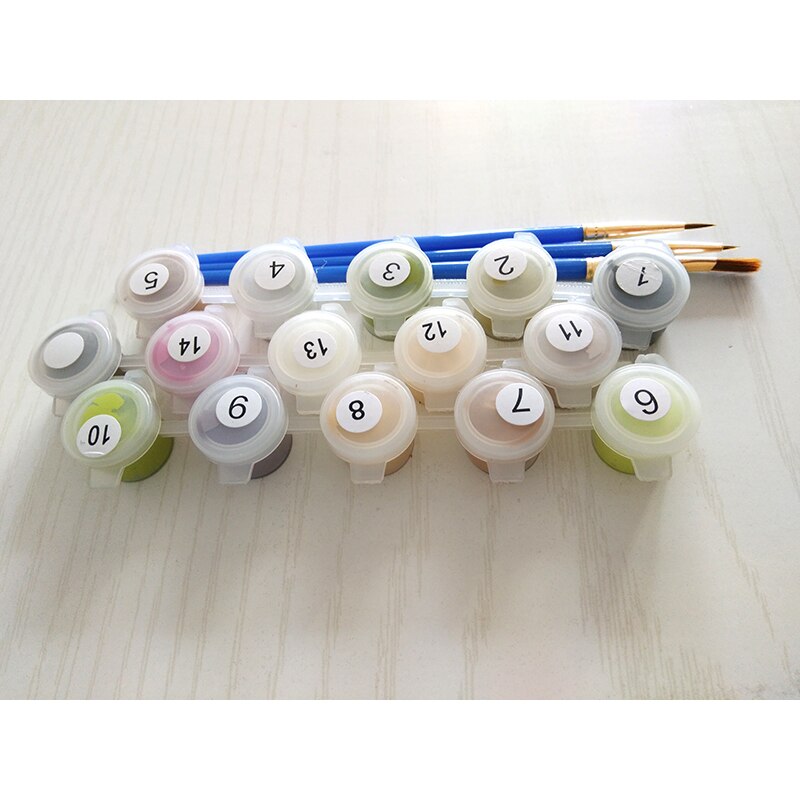 GATYZTORY obrazy olejne według liczb dla dorosłych dzieci pomarańczowy kwiat obraz według numeru ręcznie 40x50cm rama Dom dekoracje ścienne