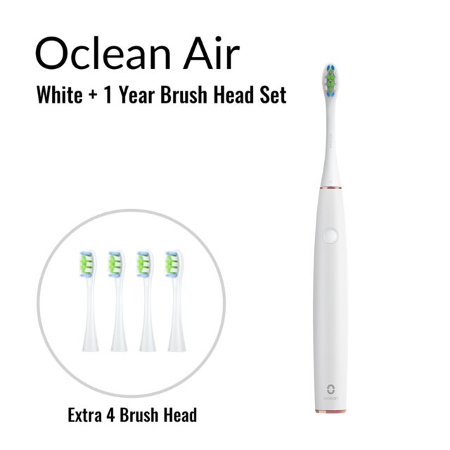 Brand Oclean Air Sonic Elektrische Tandenborstel Met App Controle Volwassen Oplaadbare Tanden Reinigen Smart Home Tand Borstels: Whiteadd4heads
